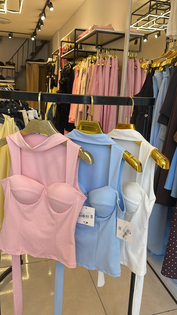 Structured Bustier Top