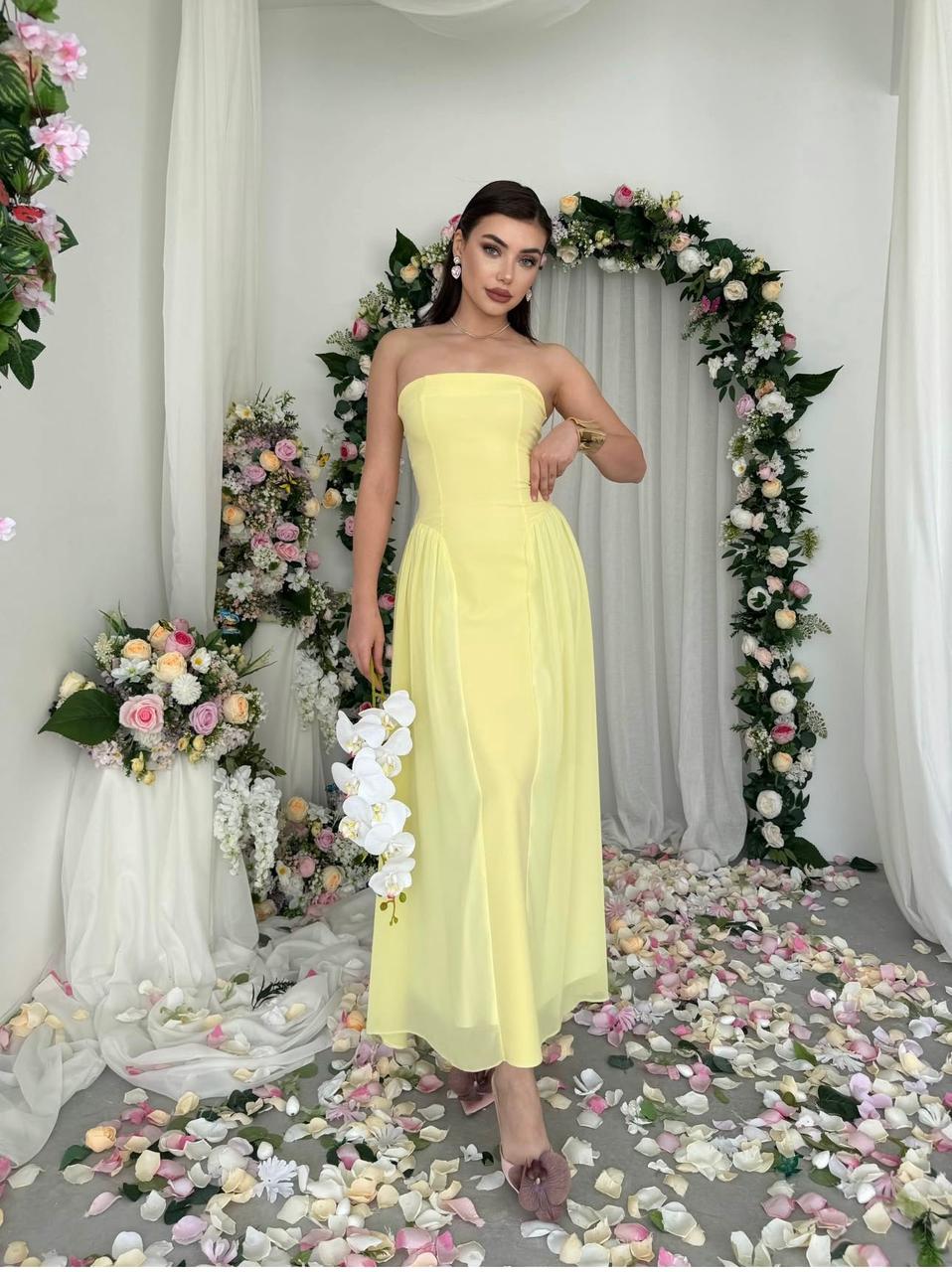 Strapless Dress
