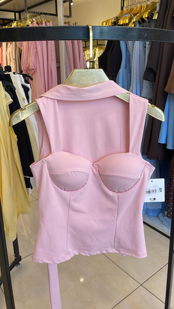 Structured Bustier Top