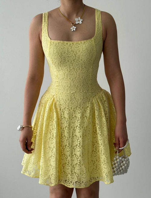 Dentelle Mini Dress